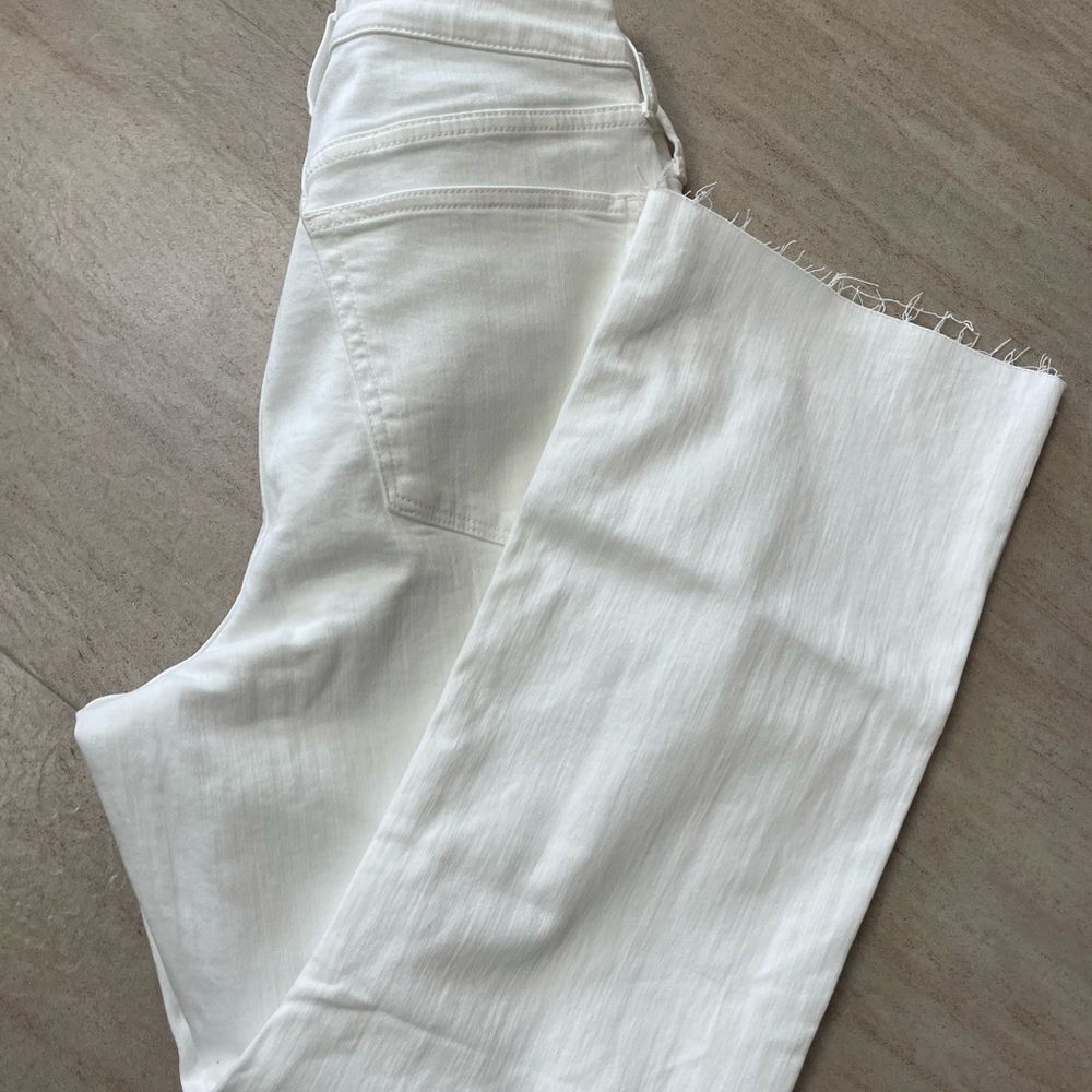 J. Crew White Denim Pants